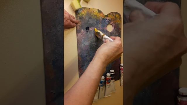 3  Палитра, Зимний пейзаж