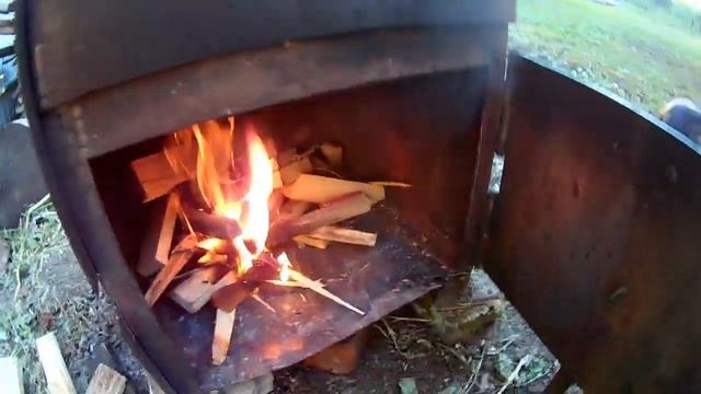 Коптилка своими руками (Часть 3) Сейф для мяса!!! смотреть онлайн