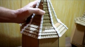 DIY.Сказочный лесной домик с камином и мебелью из картона своими руками.