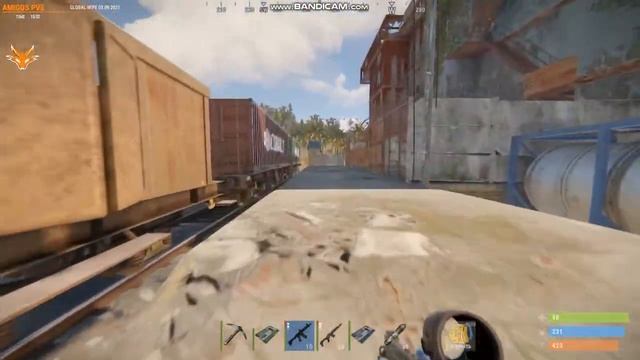 Rust. Красная карта ЖД смотреть онлайн