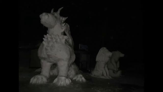 Чебоксарские моржи...фото коллекция ледяных скульптур Михаила Ильина смотреть онлайн