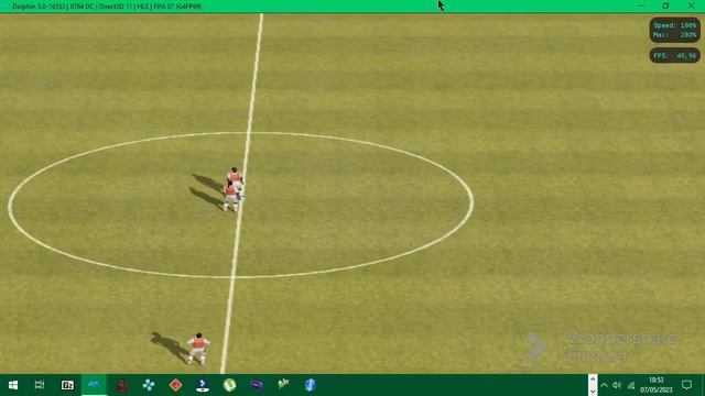 FIFA 07 GameCube - Practice Mode Gameplay (07/05/2023) - Dolphin Emulator смотреть онлайн