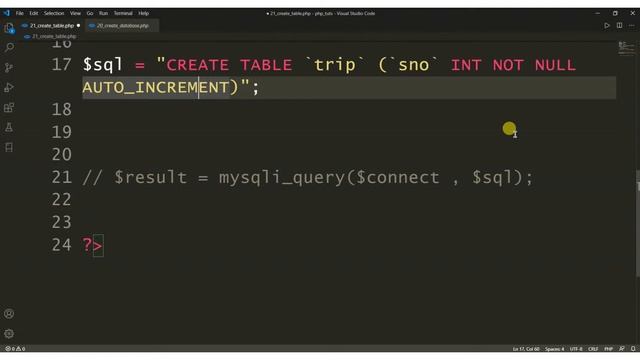 22 Create Table in PHP Tutorials in Gujarati смотреть онлайн