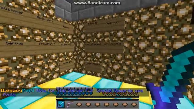 Minecraft Legacy PvP minecraft server review. смотреть онлайн