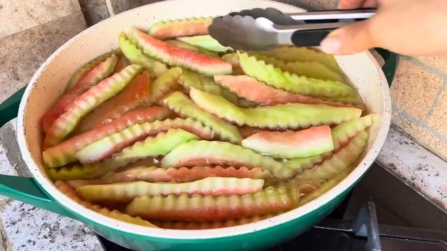 Бесподобно Вкусные Цукаты из Арбузных корочек без Возни и Затрат смотреть онлайн
