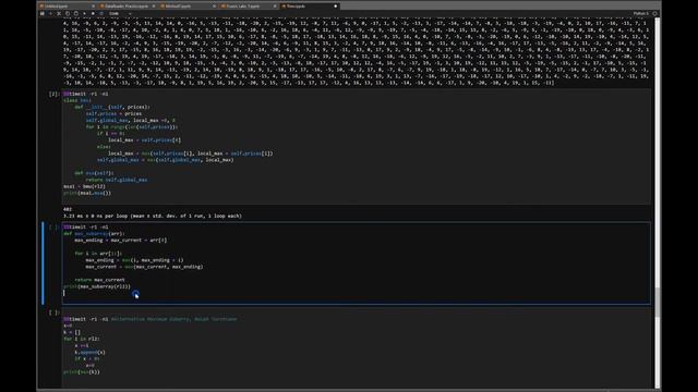 Max Sub-array Total using basic list append method (Python) смотреть онлайн