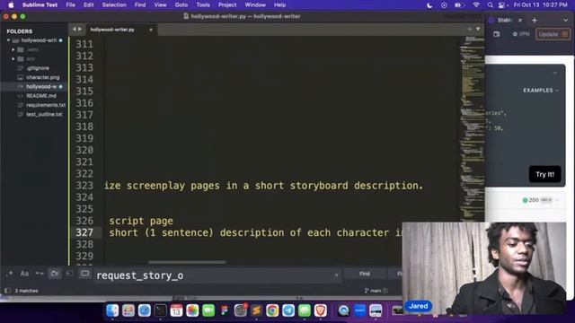 Playing With My Screenwriter AI "Script Monkey" | Late night coding смотреть онлайн