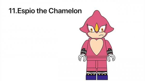 Минифигурки по Лего соник