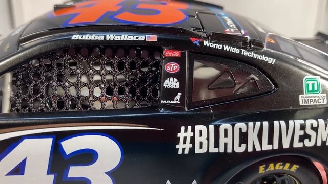 Review: 2020 Darrell “Bubba” Wallace Jr #43 #BlackLivesMatter Chevy Camaro 1/24 NASCAR Diecast смотреть онлайн