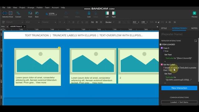 Axure Tips & Tricks - 8 | Text Truncation | Text-Overflow with ellipsis... смотреть онлайн