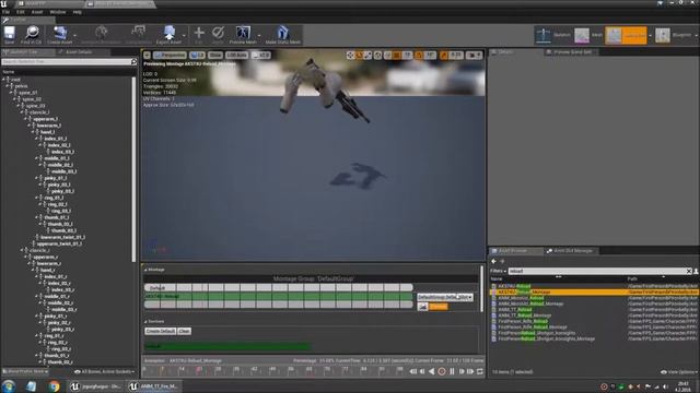 Ironbelly weapons and animations tutorial for FPS Game Starter Kit (UE4) смотреть онлайн