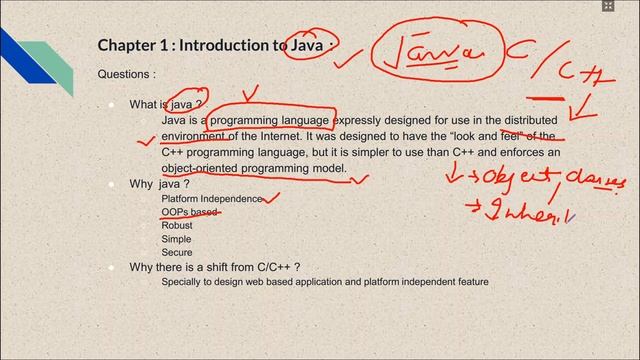 Java Programming - Unit I - Introduction to java (Part 1) : A brief history and introduction to oop смотреть онлайн
