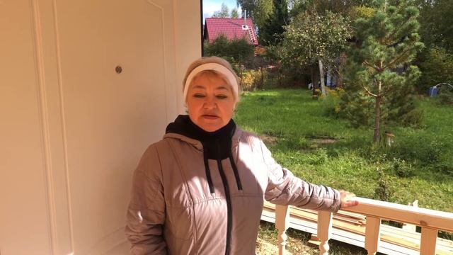 Дачный дом по проекту Прага-4 размером 6х6 - Отзыв клиента смотреть онлайн
