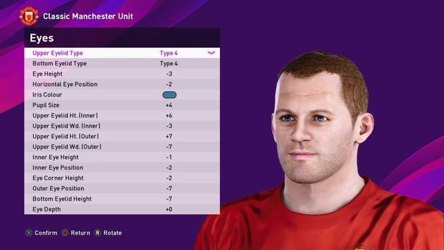 Wayne Rooney PES 2021 and PES 2020 [PS4] face смотреть онлайн