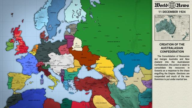 Kaiserreich Timeline | Part 2 - Divided Nations | Alternate History Of WW1