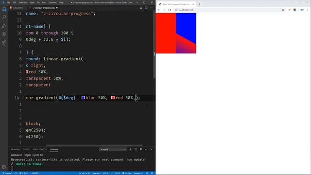 Barra de Progresso Circular com CSS Puro [Técnica Muito Diferente!] смотреть онлайн
