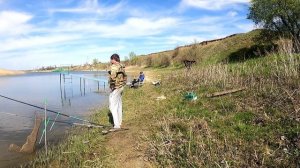 Ловля крупного карася. хутор Колпачки