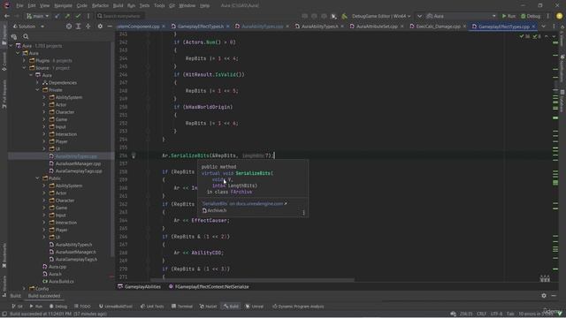 14.4. Implementing Net Serialize смотреть онлайн