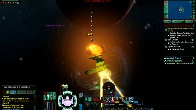 Star Trek Online - Dhelan Warbird vs Cardassian ships смотреть онлайн