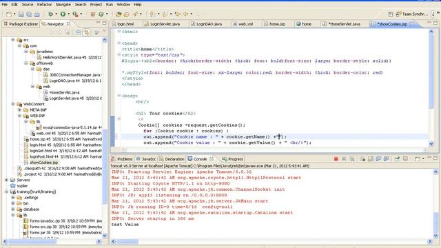 harinath training servlet cookies смотреть онлайн