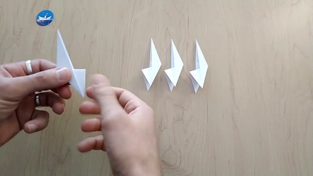 Оригами ниндзя сюрикен из бумаги/Origami ninja shuriken from paper/手裏剣/手里剑 смотреть онлайн