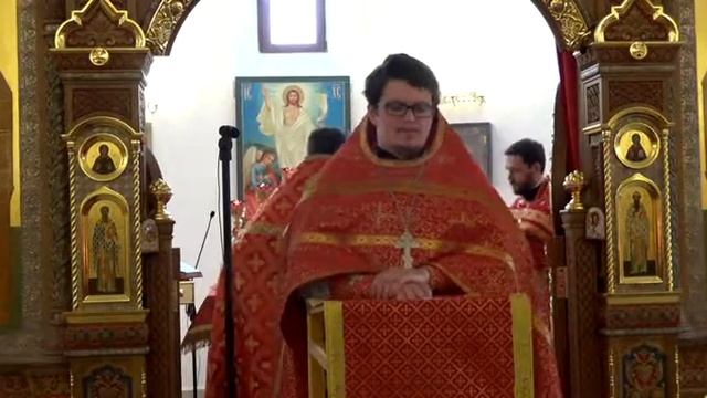 Святого Евангелия чтение. Проповедь отца Иоанна. 7 мая 2017 г. смотреть онлайн