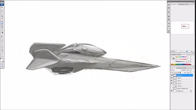 Casual Sketch Episode 001 - Concept Plane смотреть онлайн
