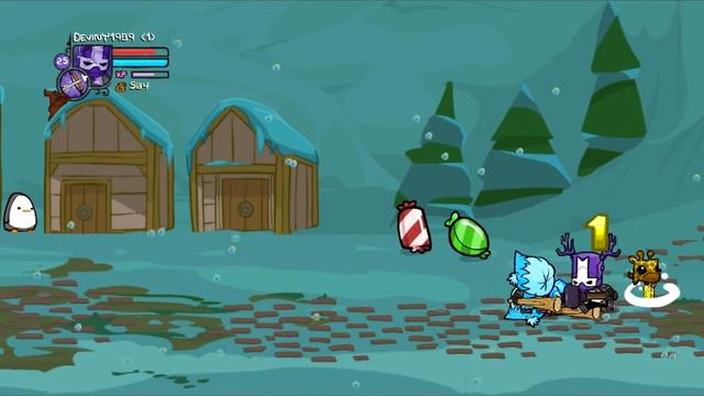 Castle Crashers #10 Frost King! смотреть онлайн