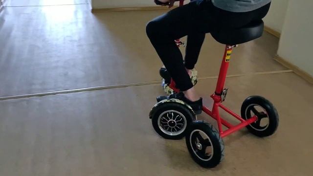 Тележка для гироскутера - ховеркарт вертикальный Hovercart смотреть онлайн