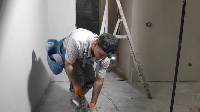 Поклейка ленты Strait-Flex Tuff-tape смотреть онлайн