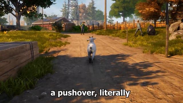 goat castle chaos | goat simulator 3 fun смотреть онлайн