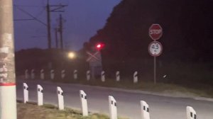 Железнодорожный переезд около Орловки