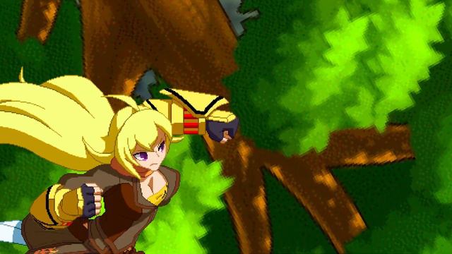 [Sprite Animation] - Yang vs Naoto (RWBY vs BlazBlue Central Fiction) смотреть онлайн