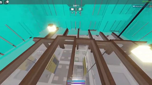 Сделала домик из стеклянных столов (Roblox SCP-3008) смотреть онлайн