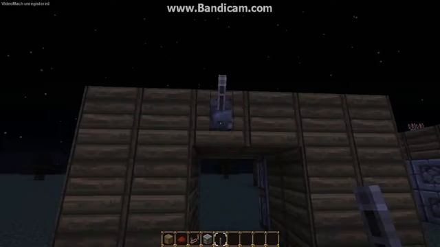 Minecraft 1.5.2. Простые Механизмы. #1. Дверь 2x2 блока. (Самая наименьшая) смотреть онлайн