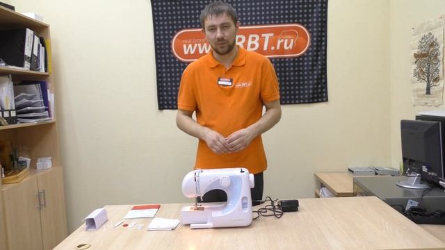Видеообзор швейной машины LERAN CDW 55-067 WHITE со специалистом от RBT.ru смотреть онлайн