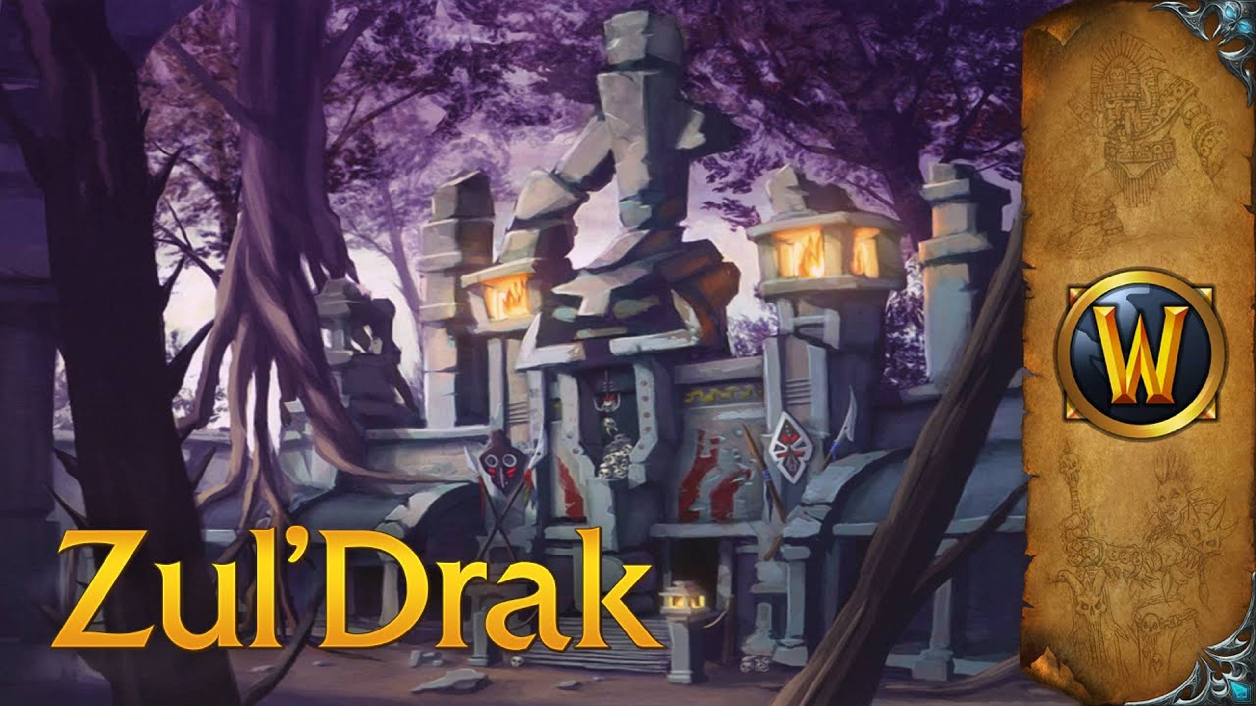 Зул'Драк – музыка и атмосфера (World of Warcraft – Zul'Drak music) смотреть онлайн