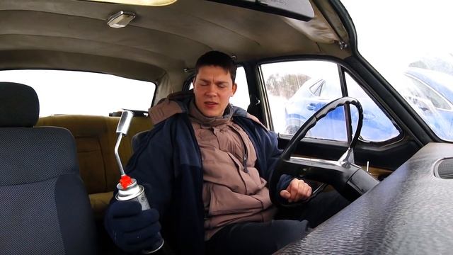 Кто греет лучше? Волга или Lexus... смотреть онлайн