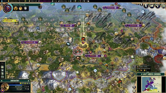 Civilization 5: Brave New World Gameplay - Rome Europe Mod [Part 67] смотреть онлайн