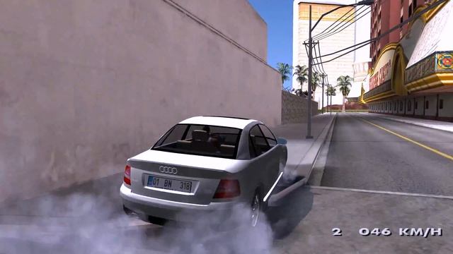 Audi A4 Test Drive GTA SA _REVIEW смотреть онлайн