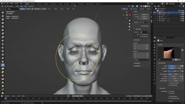 Jason Timelapse - Blender смотреть онлайн
