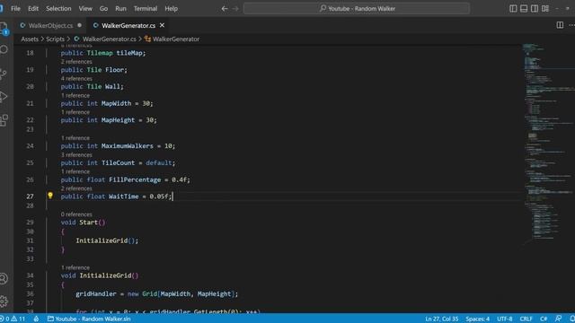 Random Map Generator in UNITY! [Tutorial] смотреть онлайн