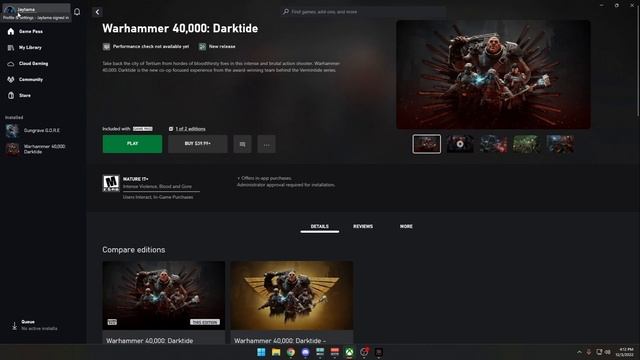 Warhammer 40,000 Darktide Error code 4001 Fix for Xbox Gamepass PC смотреть онлайн