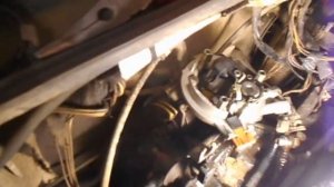 как снять моновпрыск пассат б3