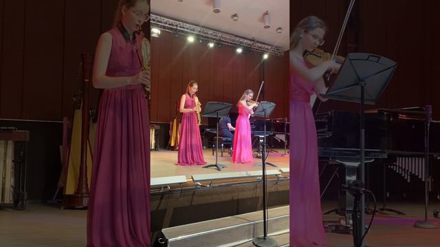 Уральская Ночь Музыки 2022. Анте Б-К,Сюита 1ч. Василиса Ткаленко-скрипка,Анастасия Кудрина-саксофон смотреть онлайн