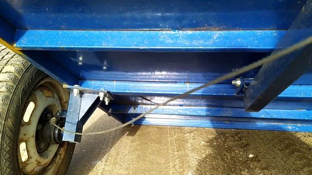 МТЗ 112Н-01. Поломка прицепа. смотреть онлайн