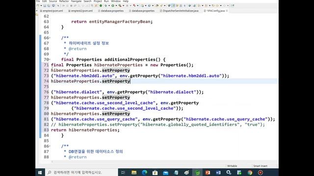 스프링프레임워크 MVC5, Spring Data JPA, 오라클, CRUD실습동영상(자바교육/스프링교육/자바/JAVA교육/스프링동영상/자바동영상/자바강의/스프링강의/JAVA동영상 смотреть онлайн