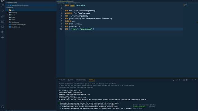 How to Deploy Docker App to AWS (ECS) using Copilot | Deploy microservices on AWS copilot смотреть онлайн
