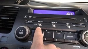 Как подвести часы на Honda Civic 8