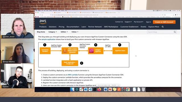 Amazon AppFlow custom connector SDK | Serverless Office Hours смотреть онлайн